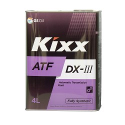 שמן נוזל  גיר סינטטי מלא   Kixx  ATF DX-III -מיכל 4 ליטר