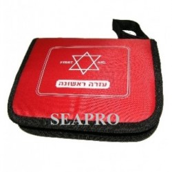 תיק ערכת עזרה ראשונה נוח וקומפקטי לבית ולרכב – אריזת תיק עם רוכסן