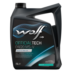 שמן מנוע סינטטי מלא 0W30 MS-BHDI תקן PSA B71 2312 תוצרת WOLF - מיכל 5 ליטר שמן מנוע סינטטי מלא 0W30 MS-BHDI תקן PSA B71 2312 תוצרת WOLF - מיכל 5 ליטר