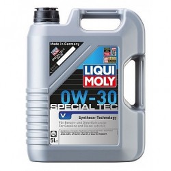 LIQUI MOLY 0W30 SPECIAL TEC V ACEA A5/B5 -שמן מנוע סינטטי מלא- 5 ליטר   LIQUI MOLY 0W30 SPECIAL TEC V ACEA A5/B5 -שמן מנוע סינטטי מלא- 5 ליטר