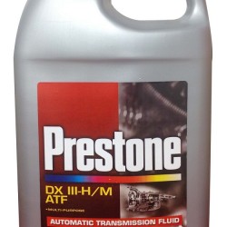 PRESTONE  שמן גיר אוטומט לרכב תוצרת פרסטון ארה"ב DX-III ATF תכולה גלון  PRESTONE  שמן גיר אוטומט לרכב תוצרת פרסטון ארה"ב DX-III ATF תכולה גלון
