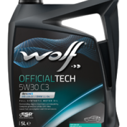 WOLF 5W-30 C3-שמן מנוע סינטטי 4 פעימות- 5 ליטר   WOLF 5W-30 C3-שמן מנוע סינטטי 4 פעימות- 5 ליטר