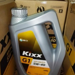 Kixx G1 SN/CF 5W40 -שמן מנוע סינטטי מלא לרכב  4 ליטר