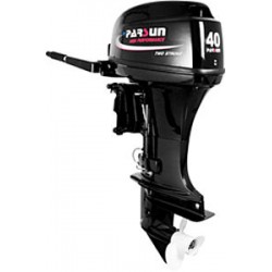 parsun | מנוע ימי 40 כ"ס 2 פעימות ברך ארוכה עם סטרטר דגםT40BWL פרסון מקורי