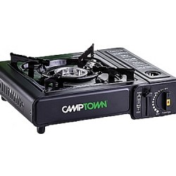 כירת גז ניידת לקמפינג פיקניק או טיולים  גזיה תוצרת קמפטאון CAMPTOWN