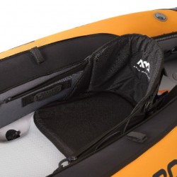 קיאק מתנפח אקווה מרינה 330/90 ס"מ קיאק ספורט יחיד רצפת סאפ  DWF כפולה כיסוי פוליאסטר דגם ממבה ME-330 תוצרת Aqua Marina