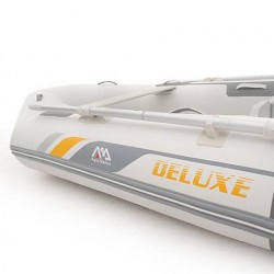 סירת גומי מקצועית רצפת אלומיניום קשיחה אורך 360 ס"מ דגם דלוקס כולל 2 מושבי עץ BT-06360AL תוצרת אקווה מרינה Aqua Marina – בעלת תקן אירופאי CE