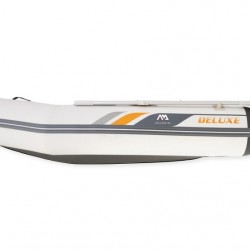 סירת גומי מקצועית רצפת אלומיניום קשיחה אורך 330 ס"מ דגם דלוקס כולל 2 מושבי עץ BT-06330AL תוצרת אקווה מרינה Aqua Marina – בעלת תקן אירופאי CE