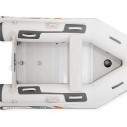 סירת גומי מקצועית רצפת עץ קשיחה אורך 277 ס"מ דגם דלוקס BT-88850 תוצרת אקווה מרינה Aqua Marina – בעלת תקן אירופאי CE