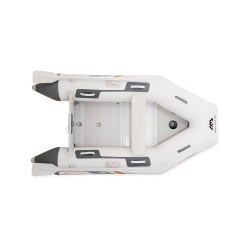 סירת גומי מקצועית רצפת עץ קשיחה אורך 277 ס"מ דגם דלוקס BT-88850 תוצרת אקווה מרינה Aqua Marina – בעלת תקן אירופאי CE