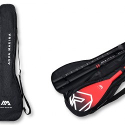 תיק למשוט 3 חלקים מעוצב כולל רצועת כתף מרופדת ונוחה תיק יבש למשוט תוצרת אקווה מרינה Aqua Marina 