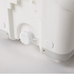 צידנית קירור קשיחה 22 ליטר משולבת מושב קונסולה הניתנת להתאמה גם לסאפ דייג מתנפח תוצרת אקווה מרינה