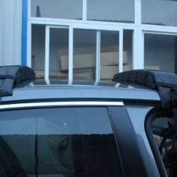 גגון רך לרכב גגון ספוג קשיח לרכב אורך כולל 124 ס"מ עם רצועות קשירה אינטגרליות- גגון אוניברסלי לרכב, להוביל ציוד קיאק, גלשן וסאפ C.KAYAK