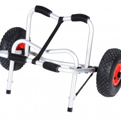 טרולי מנשא לקיאק גלשן או סאפ מסגרת אלומיניום - דגם  ללא חורים C.KAYAK