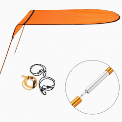 גגון שמש לקיאק גגון הגנה מקרני השמש  ומקרינה ישירה מתאים לקיאק ישיבה עליונה תוצרת C.KAYAK