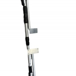 זוג מייצבים קשיחים לקיאק כולל תושבות אלומיניום להתקנה תוצרת C.KAYAK