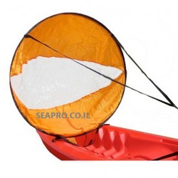 C KAYAK  מפרש רוח לקיאק או סאפ מתאים גם כגגון שמש לקיאק או סאפ קוטר 108 ס"מ