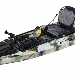 קיאק דייג ישיבה עליונה סופר מקצועי עם מערכת היגוי חכמה קיאק קשיח דגם פרו אנגלר Pro Angler |ANG10 -  אורך 3.10 מטר -כולל זוג משוטים כולל כיסא אלומיניום גבוה 