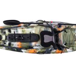 קיאק דייג ישיבה עליונה קיאק קשיח פרו אנגלר מקצועי מערכת היגוי חכמה כולל מושב אלומיניום דגם |ANG13-B אורך 3.95 מטר כושר העמסה 220 ק"ג!