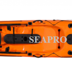 קיאק דייג ישיבה עליונה קיאק קשיח פרו אנגלר מקצועי כולל מערכת היגוי חכמה מקורית דגם |ANG14-B אורך 4.27 מטר כושר העמסה 280 ק"ג!