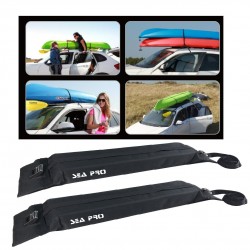 גגון רך לרכב גגון ספוג קשיח לרכב אורך כולל 130 ס"מ עם רצועות קשירה אינטגרליות-*דגם חדיש משופר* גגון אוניברסלי לרכב, להוביל ציוד קיאק, גלשן וסאפ SEAPRO גגון רך לרכב גגון ספוג קשיח לרכב אורך כולל 130 ס"מ עם רצועות קשירה אינטגרליות-*דגם חדיש משופר* גגון אוניברסלי לרכב, להוביל ציוד קיאק, גלשן וסאפ SEAPRO