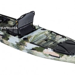 קיאק דייג ישיבה עליונה קיאק קשיח פרו אנגלר מקצועי מערכת היגוי חכמה כולל מושב אלומיניום דגם |ANG13 אורך 3.95 מטר כושר העמסה 220 ק"ג!