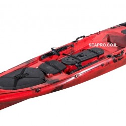 קיאק דייג ישיבה עליונה קיאק קשיח פרו אנגלר מקצועי כולל מערכת היגוי חכמה מקורית דגם |ANG14 אורך 4.27 מטר כושר העמסה 280 ק"ג!