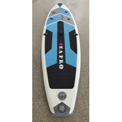 סאפ מתנפח מקצועי 18Psi  דגם XPRO6 כולל משוט לסאפ וליש אבטחה לרגל תוצרת SEAPRO  מידה 304/83 ס"מ