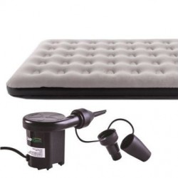 מיטה זוגית מתנפחת כולל משאבה חשמלית לרכב  /מזרן זוגי מתנפח לשטח / לקמפינג / לבית  19*135*188 ס"מ CAMPTOWN מיטה זוגית מתנפחת כולל משאבה חשמלית לרכב  /מזרן זוגי מתנפח לשטח / לקמפינג / לבית  19*135*188 ס"מ CAMPTOWN