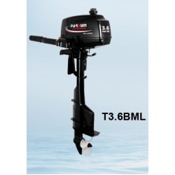 parsun | מנוע ימי 3.6 כ"ס 2 פעימות ברך קצרה   דגםTC3.6BMS פרסון מקורי 