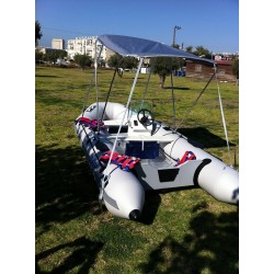 SEAPRO סירה ריב חצי קשיחה מקצועית חלק תחתון פיברגלס 3.2 מטר**בהזמנה מראש בלבד** 