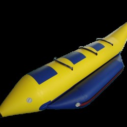  בננה מתנפחת מקצועית 3 מושבים לספורט ימי