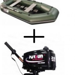  2.6מנוע ימי PARSUN +3.2-סירת דינגי SEAPRO -עסקת חבילה
