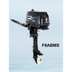 PARSUN | מנוע ימי 6 כ"ס ברך ארוכה 4 פעימות כולל אלטרנטור דגם F6ABMS פרסון מקורי