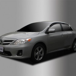 מגן רוח לרכב טיוטה קורולה D4 2012-2018 ומעלה AUTOCLOVER קוריאה - סט  4 חלקים הדבקה חיצונית 