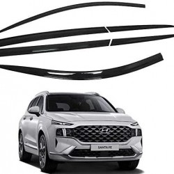 מגן רוח לרכב יונדאי IX45  סנטה פה מ-2018 ומעלה תוצרת AUTOCLOVER קוריאה - סט 6 חלקים הדבקה חיצונית