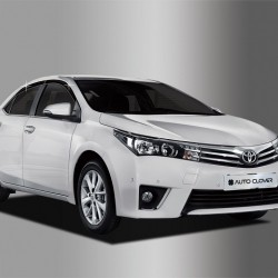 מגן רוח לרכב טיוטה קורולה  2013-2019 תוצרת AUTOCLOVER קוריאה - סט 4 חלקים הדבקה חיצונית 