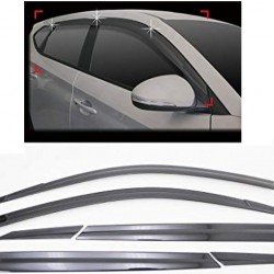 מגן רוח לרכב אודי Q5 2008-2016 ומעלה תוצרת אוטוקלובר AUTOCLOVER קוריאה - סט 4 חלקים הדבקה חיצונית 