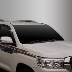 מגן רוח לרכב טיוטה לנדקרוזר FJ200 2008-2012 תוצרת AUTOCLOVER קוריאה - סט 4 חלקים הדבקה חיצונית 