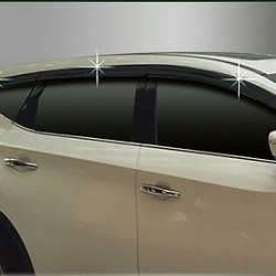 מגן רוח לרכב ניסן מורנו 2015 ומעלה תוצרת AUTOCLOVER קוריאה - סט 6 חלקים הדבקה חיצונית 