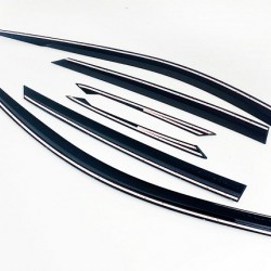 מגן רוח לרכב מזדה CX5 מ-2012-2017 ומעלה תוצרת AUTOCLOVER קוריאה - סט 6 חלקים הדבקה חיצונית