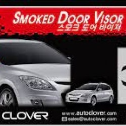 מגן רוח לרכב יונדאי I30CW מ-08-11-AUTOCLOVER קוריאה - סט 4 חלקים הדבקה חיצונית 