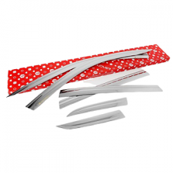 מגן רוח לרכב ניסן אלטימה *דגם ניקל* מ -2019 תוצרת AUTOCLOVER קוריאה - סט 6 חלקים הדבקה חיצונית 