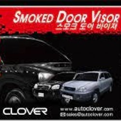 מגן רוח לרכב יונדאי סנטה פה מ-00-05 AUTOCLOVER קוריאה - סט 4 חלקים הדבקה חיצונית 